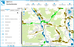 BAYSIS Kartenfenster